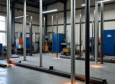 Gia công cột điện thép và trụ đèn chiếu sáng – Prosimex