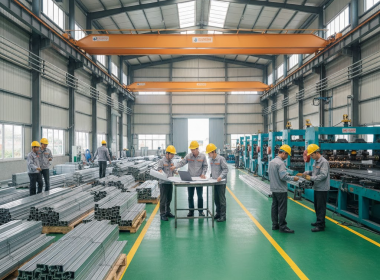 Gia công xà gồ thép mạ kẽm cho nhà thép tiền chế – Giải pháp tối ưu chi phí tại Cơ Khí Prosimex