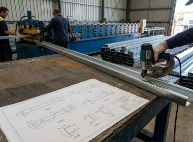 Gia Công Xà Gồ Theo Bản Vẽ Kỹ Thuật – Độ Chính Xác Cao Cho Công Trình