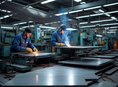 Gia công lam chắn nắng, lam gió bằng thép và inox – Giải pháp hoàn hảo cho công trình hiện đại