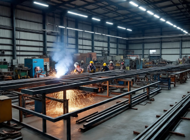 Gia Công Kết Cấu Thép Chất Lượng Cao – Prosimex 🏗️✨