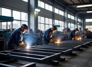 Gia Công Khung Thép Giàn Giáo Cho Hệ Thống Tưới Tiêu Tự Động – Prosimex