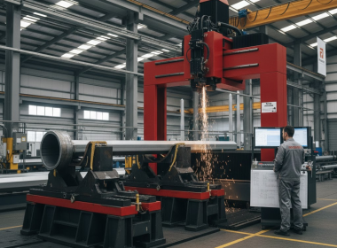 Gia công cột đèn cao áp – trung áp – hạ áp trọn gói tại Cơ Khí Prosimex