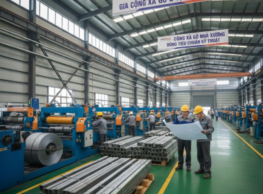 Báo giá xà gồ C, Z tại TPHCM – Cập nhật mới, chuẩn kỹ thuật, giá xưởng tại Cơ Khí Prosimex