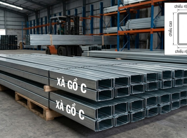 Xà Gồ C Là Gì? Ưu Điểm, Ứng Dụng & Báo Giá Mới Nhất 2026