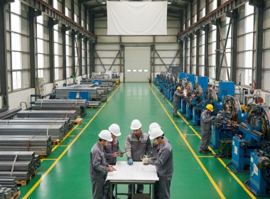 Gia công cột đèn sân vườn, cột đèn công viên theo yêu cầu tại Cơ Khí Prosimex