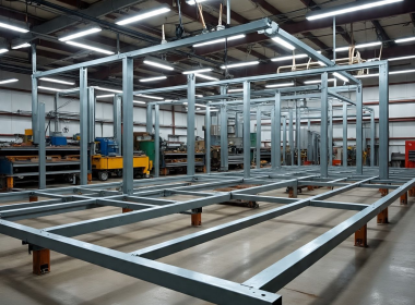 Gia Công Khung Thép Bảo Vệ Hệ Thống Điện, Đèn Sưởi Cho Trang Trại – Giải Pháp An Toàn, Bền Vững Từ Prosimex