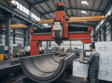 Gia Công Cột Điện Theo Bản Vẽ Kỹ Thuật – Nhận Mọi Kích Thước Tại Cơ Khí Prosimex