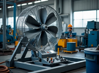 Gia Công Khung Quạt Thông Gió Công Suất Lớn Cho Trại Chăn Nuôi – Prosimex