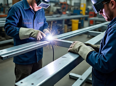 Gia Công Khung Sườn Thép Mạ Kẽm Chống Gỉ, Chống Ăn Mòn – Giải Pháp Bền Vững Cho Mọi Công Trình