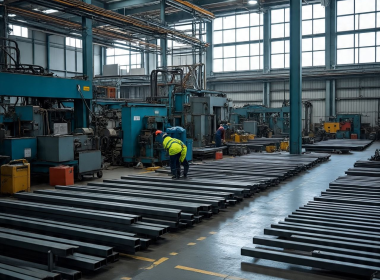 Gia công hệ khung thép cao tầng, tòa nhà văn phòng, thương mại – Giải pháp bền vững từ Công Ty Cổ Phần Gia Công Cơ Khí Prosimex