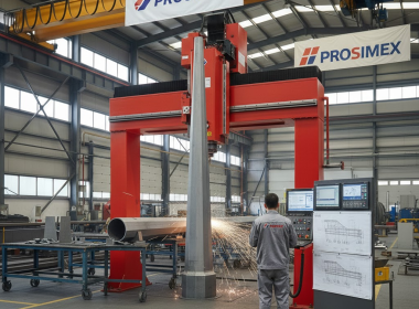 Gia công cột đèn chiếu sáng theo yêu cầu – Giải pháp tối ưu từ Cơ Khí Prosimex