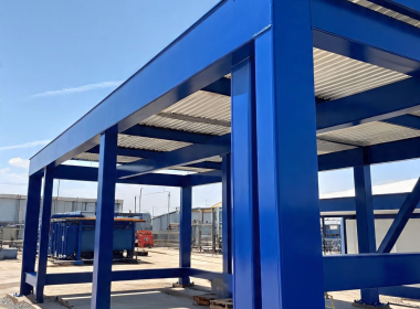 Gia công kết cấu thép sơn phủ, chống ăn mòn ngoài trời – Giải pháp Prosimex