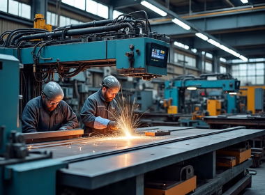 Gia Công Kết Cấu Thép Chịu Tải Nặng Cho Nhà Xưởng Và Kho Bãi – Giải Pháp Bền Vững Từ Prosimex