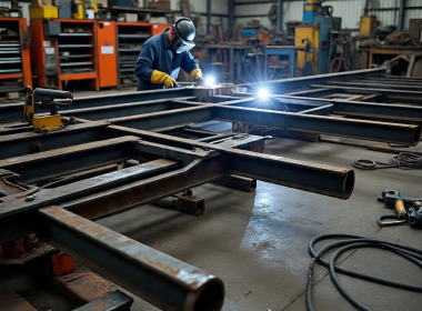 Gia công nâng cấp khung thép cũ theo tiêu chuẩn mới – Giải pháp Prosimex