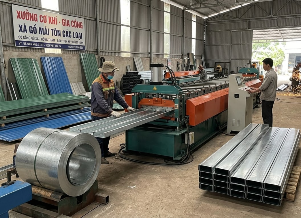 Gia Công Xà Gồ Cho Mái Tôn Uy Tín, Giá Tốt Tại TP.HCM | Cơ Khí Prosimex