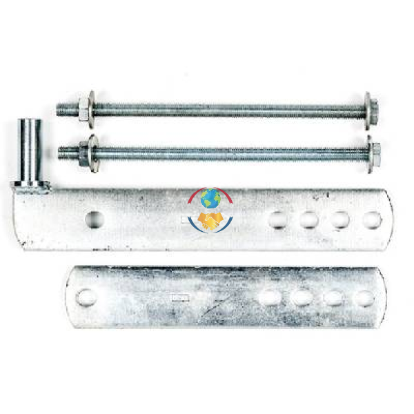 CONCRETE POST SET - ZINC